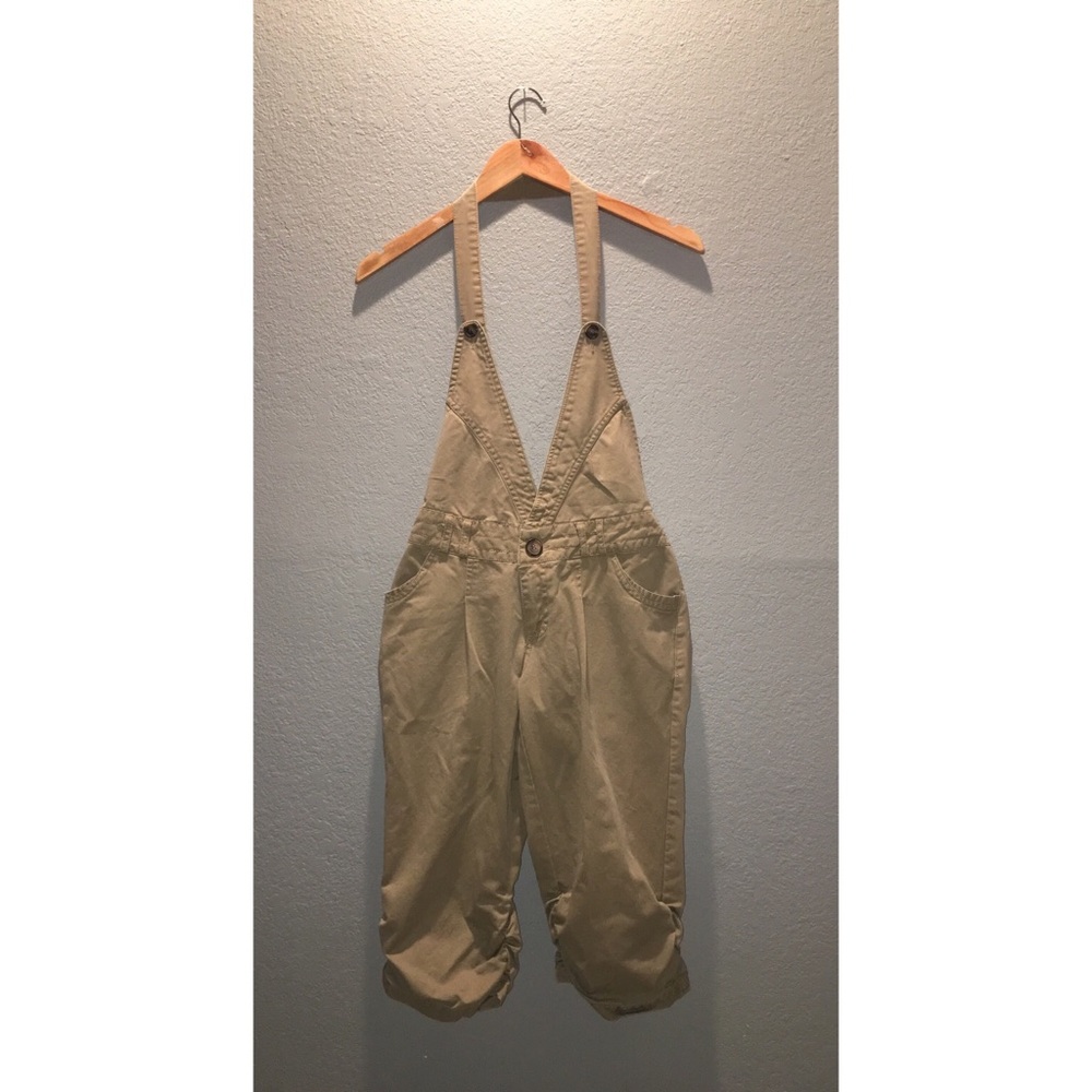 Youth Capri Short Overalls V Neck Halter XL Ruched